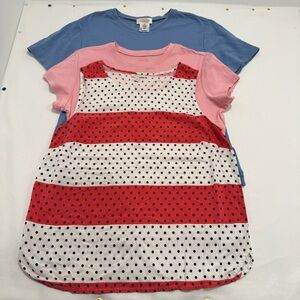 Talbots size small shirt bundle blue pink